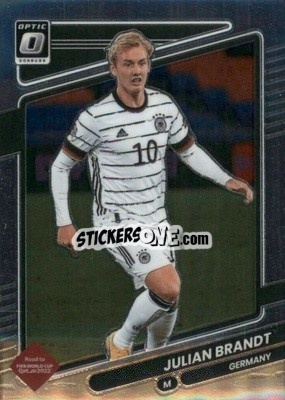 Sticker Julian Brandt - Donruss Soccer Road to Qatar 2021-2022 n. 68o - Panini