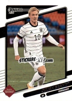 Sticker Julian Brandt - Donruss Soccer Road to Qatar 2021-2022 n. 68 - Panini