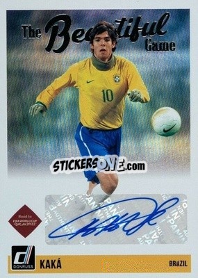 Sticker Kaka - Donruss Soccer Road to Qatar 2021-2022 n. BG-K - Panini