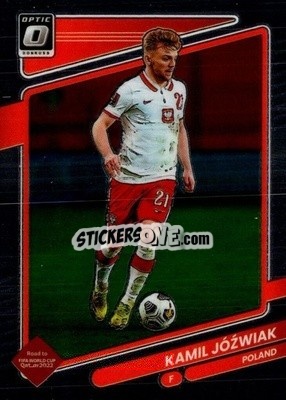 Cromo Kamil Jozwiak - Donruss Soccer Road to Qatar 2021-2022 - Panini