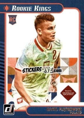 Cromo Kamil Piatkowski - Donruss Soccer Road to Qatar 2021-2022 n. 10rk - Panini