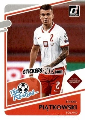 Sticker Kamil Piatkowski - Donruss Soccer Road to Qatar 2021-2022 n. 11tr - Panini