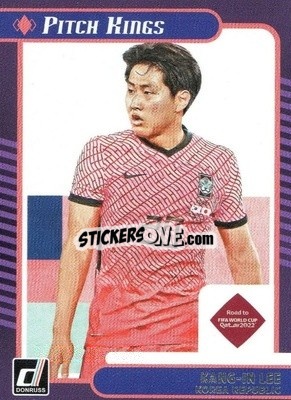 Sticker Kang-in Lee - Donruss Soccer Road to Qatar 2021-2022 n. 17pk - Panini