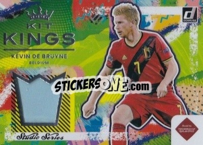 Sticker Kevin De Bruyne - Donruss Soccer Road to Qatar 2021-2022 n. KK-KDB - Panini