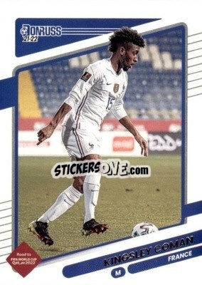 Sticker Kingsley Coman - Donruss Soccer Road to Qatar 2021-2022 - Panini