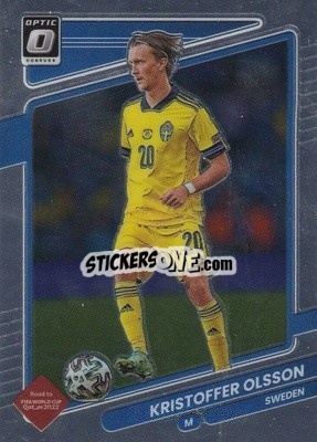 Sticker Kristoffer Olsson - Donruss Soccer Road to Qatar 2021-2022 n. 157o - Panini