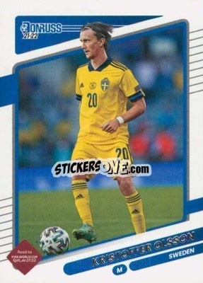 Sticker Kristoffer Olsson - Donruss Soccer Road to Qatar 2021-2022 n. 157 - Panini