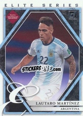 Sticker Lautaro Martinez - Donruss Soccer Road to Qatar 2021-2022 n. 1es - Panini