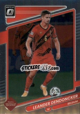 Sticker Leander Dendoncker - Donruss Soccer Road to Qatar 2021-2022 n. 126o - Panini