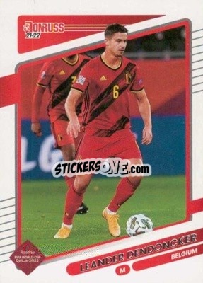 Sticker Leander Dendoncker - Donruss Soccer Road to Qatar 2021-2022 n. 126 - Panini