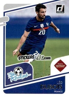 Sticker Leo Dubois - Donruss Soccer Road to Qatar 2021-2022 n. 20tr - Panini