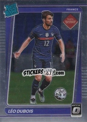Sticker Leo Dubois - Donruss Soccer Road to Qatar 2021-2022 n. 177o - Panini