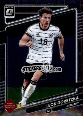 Sticker Leon Goretzka - Donruss Soccer Road to Qatar 2021-2022 n. 69o - Panini