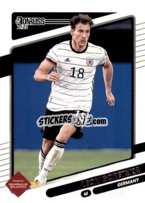 Sticker Leon Goretzka - Donruss Soccer Road to Qatar 2021-2022 n. 69 - Panini
