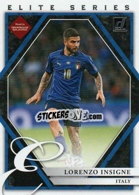 Sticker Lorenzo Insigne - Donruss Soccer Road to Qatar 2021-2022 n. 5es - Panini