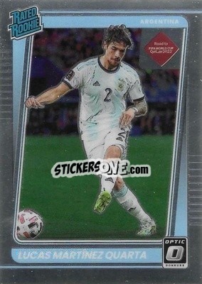 Sticker Lucas Martinez Quarta - Donruss Soccer Road to Qatar 2021-2022 n. 176o - Panini