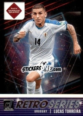 Sticker Lucas Torreira - Donruss Soccer Road to Qatar 2021-2022 n. 5rs - Panini