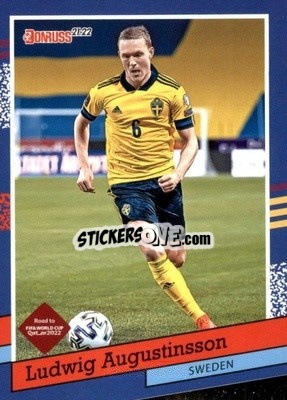 Sticker Ludwig Augustinsson - Donruss Soccer Road to Qatar 2021-2022 n. 13dt - Panini