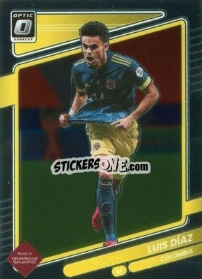 Sticker Luis Diaz - Donruss Soccer Road to Qatar 2021-2022 n. 36o - Panini