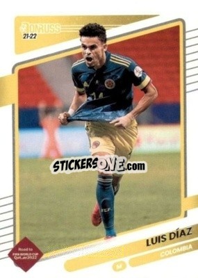 Figurina Luis Diaz - Donruss Soccer Road to Qatar 2021-2022 - Panini