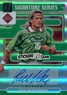 Sticker Luis Hernandez - Donruss Soccer Road to Qatar 2021-2022 n. SS-LH - Panini