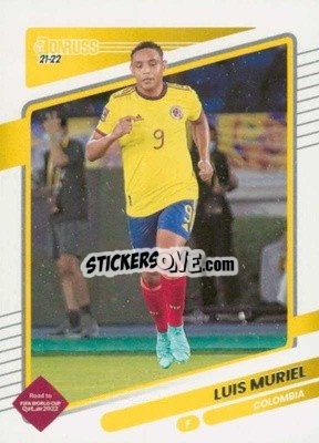 Sticker Luis Muriel - Donruss Soccer Road to Qatar 2021-2022 n. 30 - Panini