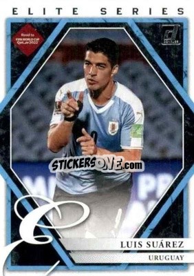 Sticker Luis Suarez - Donruss Soccer Road to Qatar 2021-2022 n. 19es - Panini