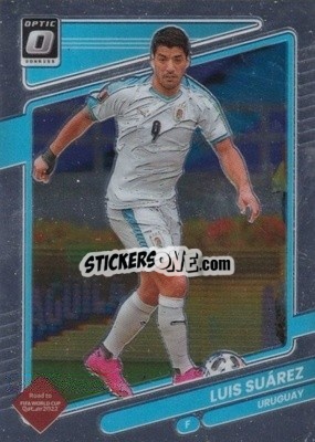 Sticker Luis Suarez - Donruss Soccer Road to Qatar 2021-2022 n. 174o - Panini