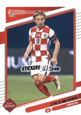 Sticker Luka Modric - Donruss Soccer Road to Qatar 2021-2022 - Panini