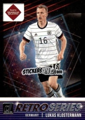 Sticker Lukas Klostermann - Donruss Soccer Road to Qatar 2021-2022 - Panini