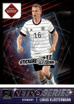 Sticker Lukas Klostermann - Donruss Soccer Road to Qatar 2021-2022 n. 19rs - Panini