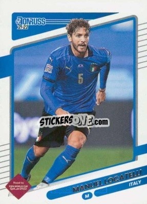 Sticker Manuel Locatelli - Donruss Soccer Road to Qatar 2021-2022 n. 78 - Panini