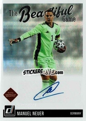 Sticker Manuel Neuer - Donruss Soccer Road to Qatar 2021-2022 - Panini