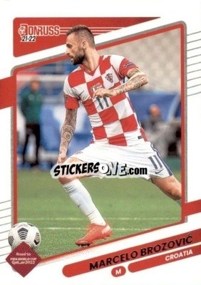 Sticker Marcelo Brozovic - Donruss Soccer Road to Qatar 2021-2022 n. 43 - Panini
