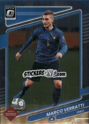 Sticker Marco Verratti - Donruss Soccer Road to Qatar 2021-2022 n. 83o - Panini