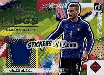 Sticker Marco Verratti - Donruss Soccer Road to Qatar 2021-2022 n. KK-MV - Panini