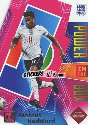 Sticker Marcus Rashford - Donruss Soccer Road to Qatar 2021-2022 - Panini
