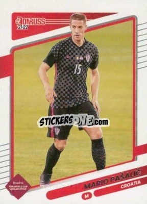 Sticker Mario Pasalic - Donruss Soccer Road to Qatar 2021-2022 n. 41 - Panini