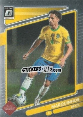 Sticker Marquinhos - Donruss Soccer Road to Qatar 2021-2022 n. 19o - Panini