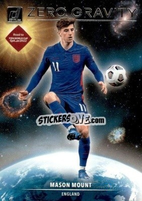 Sticker Mason Mount - Donruss Soccer Road to Qatar 2021-2022 n. 2zg - Panini