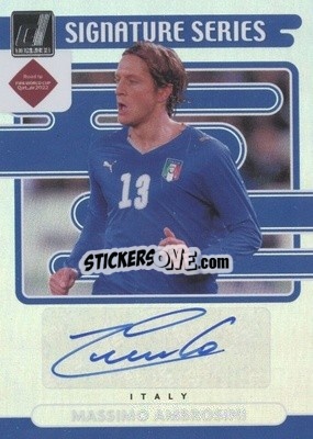 Figurina Massimo Ambrosini - Donruss Soccer Road to Qatar 2021-2022 - Panini