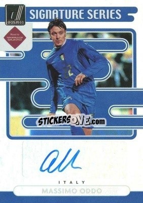 Sticker Massimo Oddo - Donruss Soccer Road to Qatar 2021-2022 n. SS-ODO - Panini