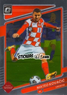 Sticker Mateo Kovacic - Donruss Soccer Road to Qatar 2021-2022 n. 39o - Panini