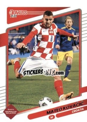 Sticker Mateo Kovacic - Donruss Soccer Road to Qatar 2021-2022 n. 39 - Panini