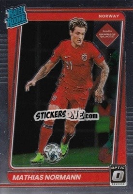 Sticker Mathias Normann - Donruss Soccer Road to Qatar 2021-2022 n. 180o - Panini