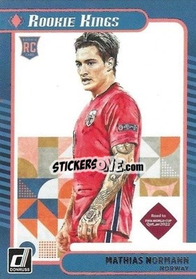 Sticker Mathias Normann - Donruss Soccer Road to Qatar 2021-2022 n. 6rk - Panini