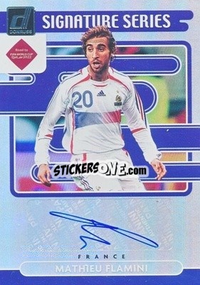 Sticker Mathieu Flamini - Donruss Soccer Road to Qatar 2021-2022 - Panini