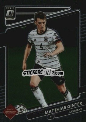 Sticker Matthias Ginter - Donruss Soccer Road to Qatar 2021-2022 n. 71o - Panini