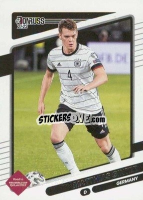 Sticker Matthias Ginter - Donruss Soccer Road to Qatar 2021-2022 n. 71 - Panini
