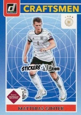 Sticker Matthias Ginter - Donruss Soccer Road to Qatar 2021-2022 n. 5c - Panini